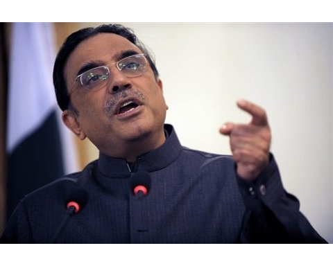 pakistan-president zardari